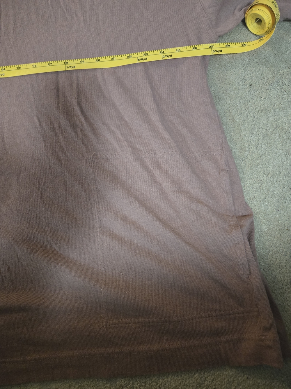 Free People Essential Extreme Tee Mini in Antique Oak (Mauve) - Picture 4 of 6